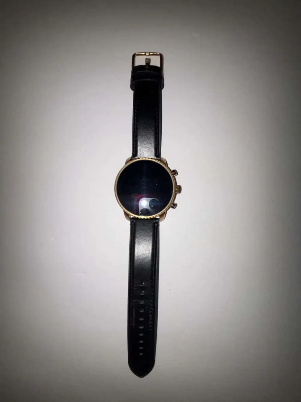 Fossil Q Explorist Gen 3 Smartwatch with Black Leather Band